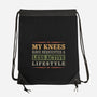 Less Active Lifestyle-None-Drawstring-Bag-Popnotic