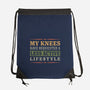 Less Active Lifestyle-None-Drawstring-Bag-Popnotic