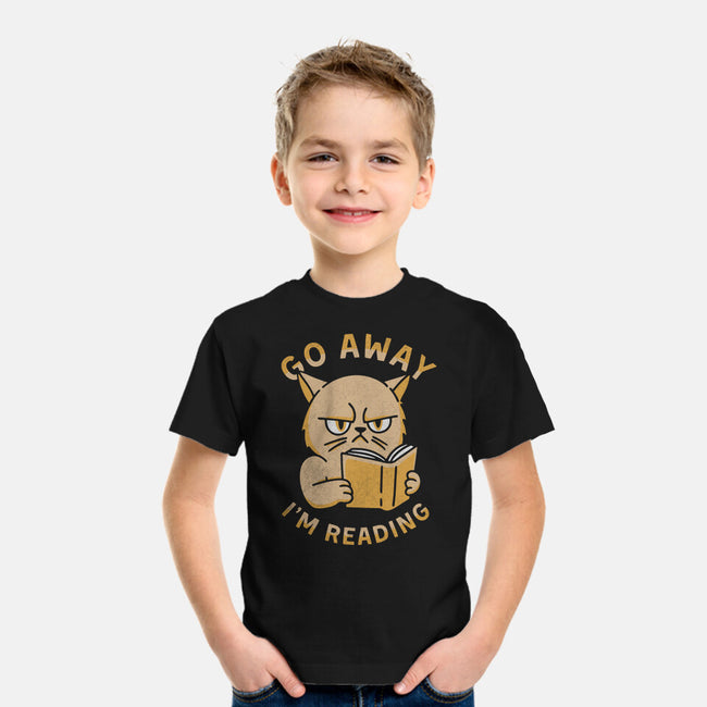 Go Away I'm Reading-Youth-Basic-Tee-brunopires