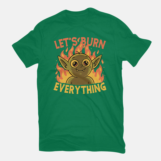 RPG Goblin Fire-Womens-Fitted-Tee-Studio Mootant