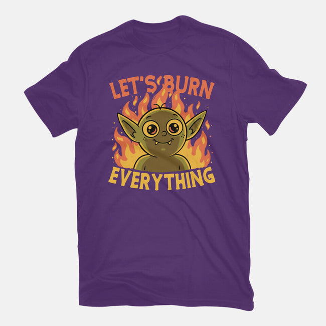 RPG Goblin Fire-Womens-Fitted-Tee-Studio Mootant