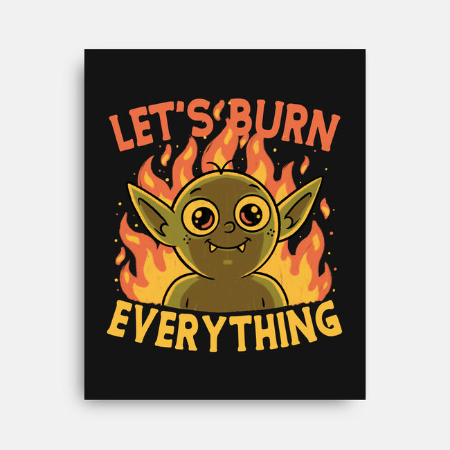 RPG Goblin Fire-None-Stretched-Canvas-Studio Mootant