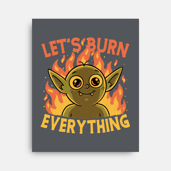 RPG Goblin Fire-None-Stretched-Canvas-Studio Mootant