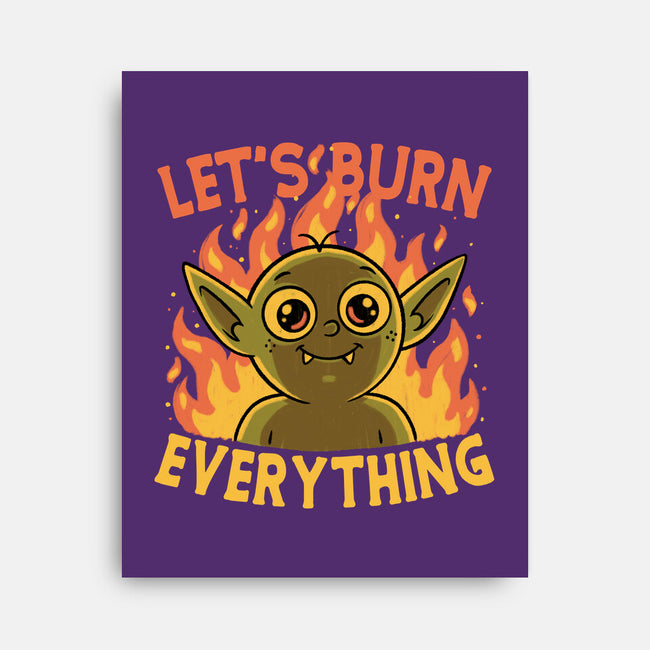 RPG Goblin Fire-None-Stretched-Canvas-Studio Mootant