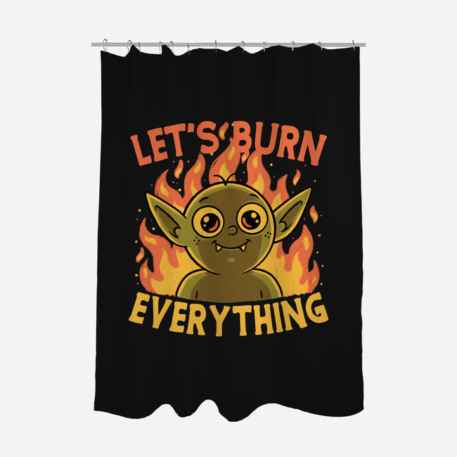RPG Goblin Fire-None-Polyester-Shower Curtain-Studio Mootant