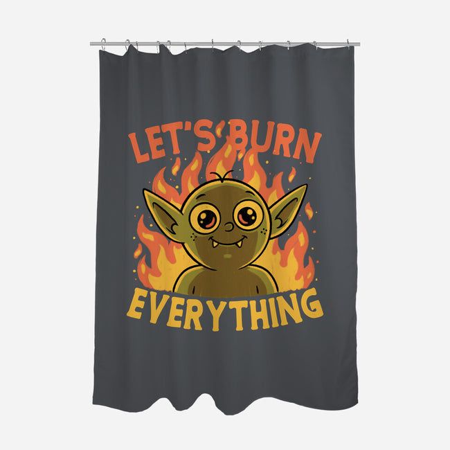 RPG Goblin Fire-None-Polyester-Shower Curtain-Studio Mootant