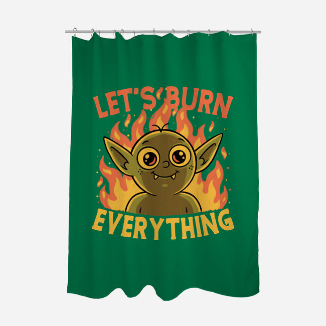 RPG Goblin Fire-None-Polyester-Shower Curtain-Studio Mootant
