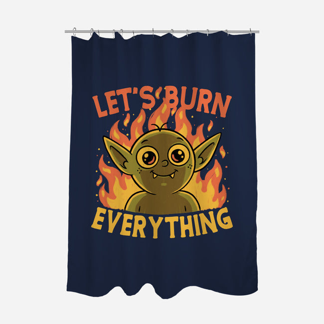 RPG Goblin Fire-None-Polyester-Shower Curtain-Studio Mootant