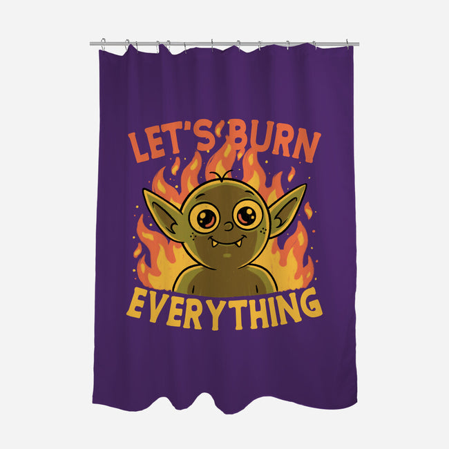 RPG Goblin Fire-None-Polyester-Shower Curtain-Studio Mootant