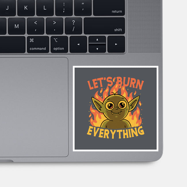 RPG Goblin Fire-None-Glossy-Sticker-Studio Mootant
