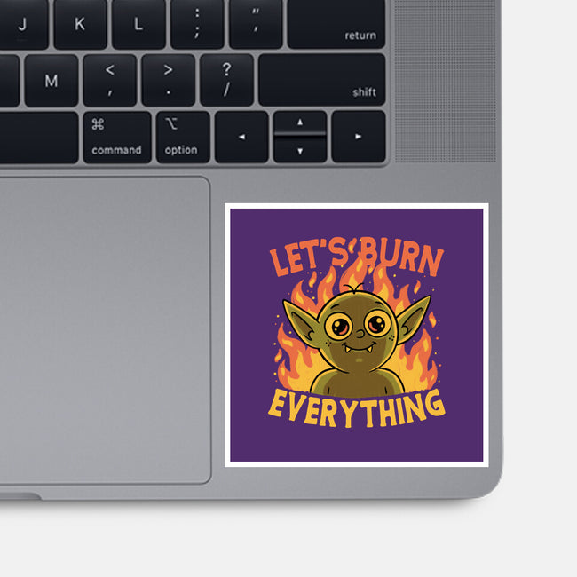 RPG Goblin Fire-None-Glossy-Sticker-Studio Mootant