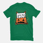 Pumpkin Cat Meow-Mens-Basic-Tee-bloomgrace28
