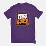 Pumpkin Cat Meow-Mens-Basic-Tee-bloomgrace28