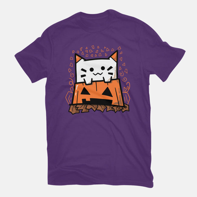 Pumpkin Cat Meow-Youth-Basic-Tee-bloomgrace28