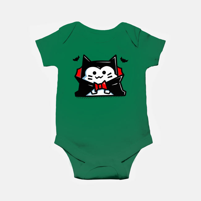 Vamp Cat-Baby-Basic-Onesie-bloomgrace28