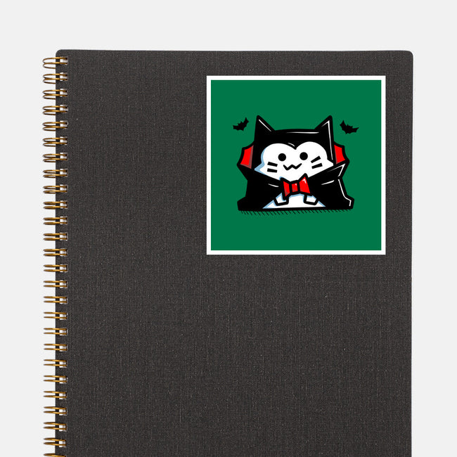 Vamp Cat-None-Glossy-Sticker-bloomgrace28