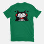Vamp Cat-Womens-Fitted-Tee-bloomgrace28