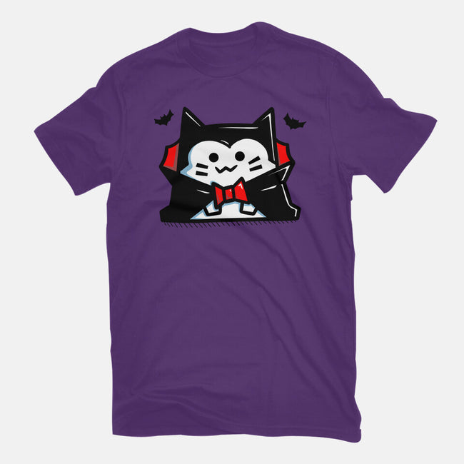 Vamp Cat-Womens-Fitted-Tee-bloomgrace28