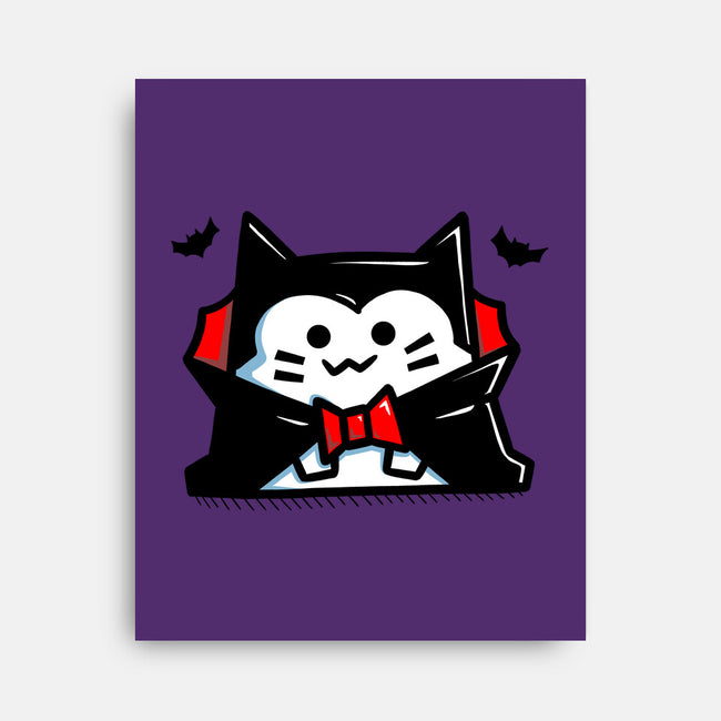Vamp Cat-None-Stretched-Canvas-bloomgrace28