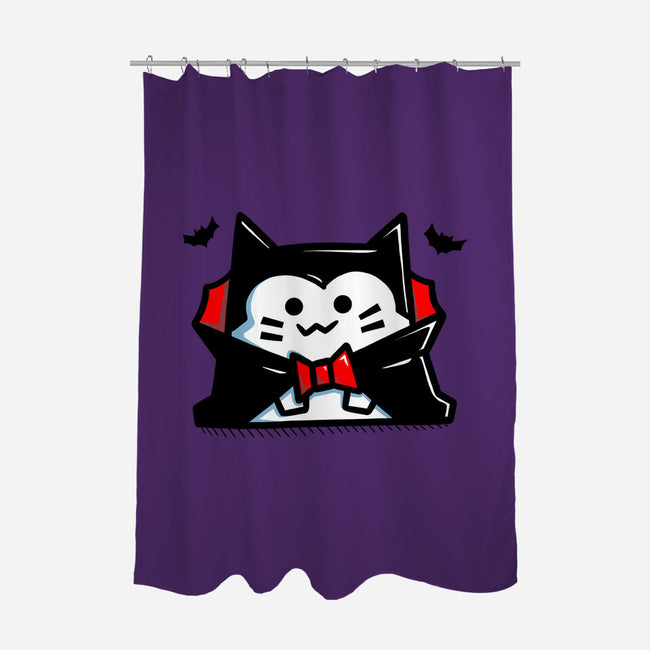 Vamp Cat-None-Polyester-Shower Curtain-bloomgrace28
