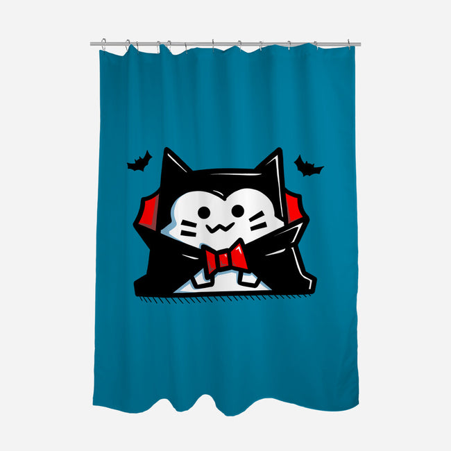 Vamp Cat-None-Polyester-Shower Curtain-bloomgrace28