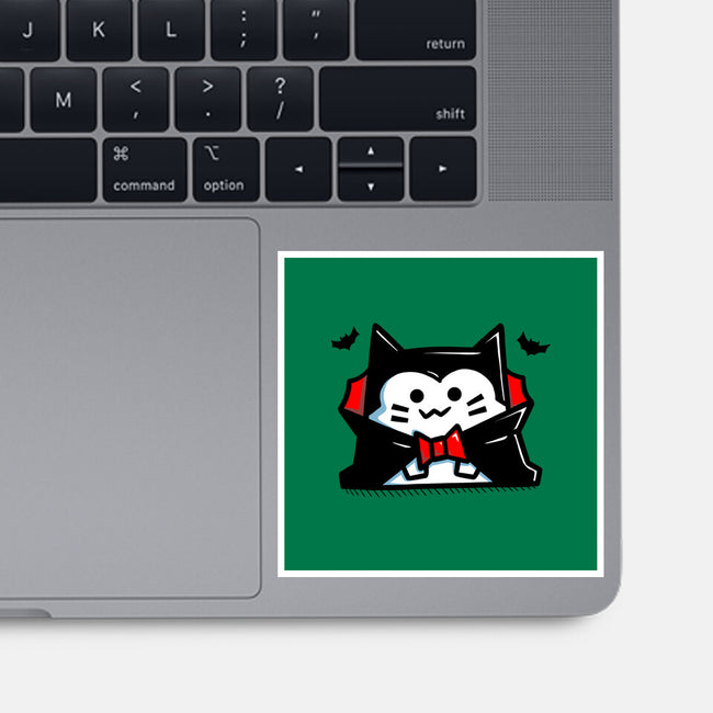 Vamp Cat-None-Glossy-Sticker-bloomgrace28