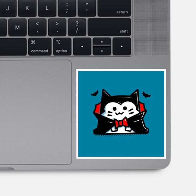 Vamp Cat-None-Glossy-Sticker-bloomgrace28