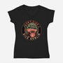 RPG Goblin Dice-Womens-V-Neck-Tee-Studio Mootant