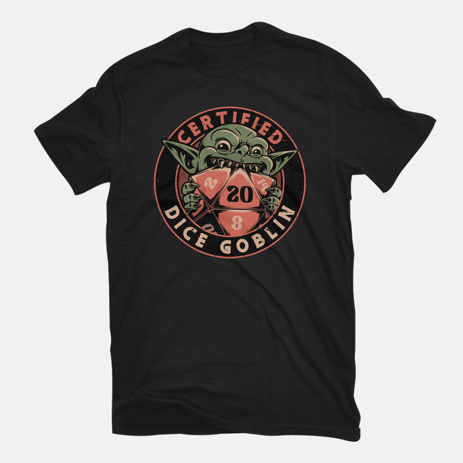 RPG Goblin Dice-Mens-Heavyweight-Tee-Studio Mootant
