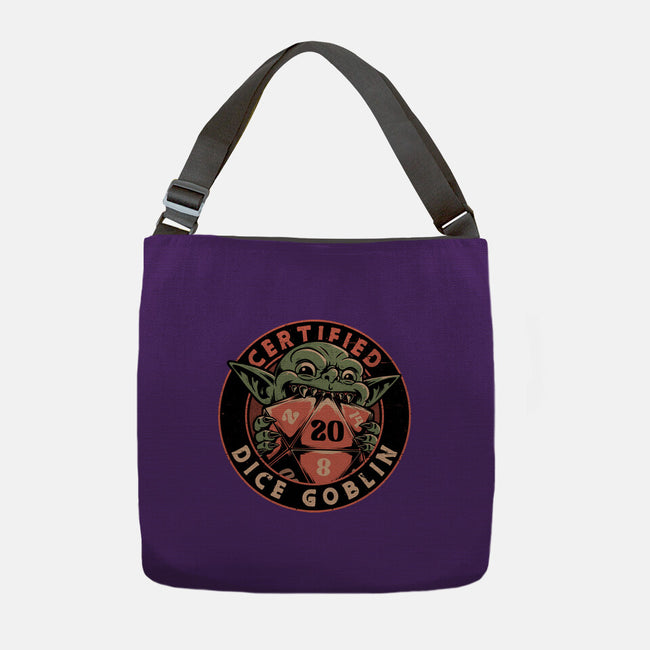 RPG Goblin Dice-None-Adjustable Tote-Bag-Studio Mootant