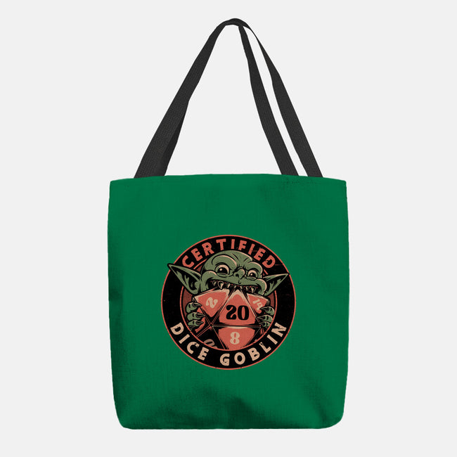 RPG Goblin Dice-None-Basic Tote-Bag-Studio Mootant
