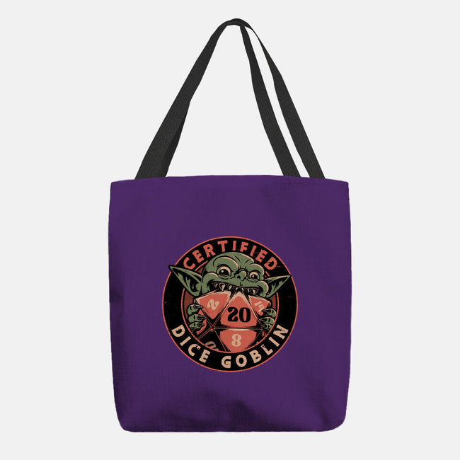 RPG Goblin Dice-None-Basic Tote-Bag-Studio Mootant