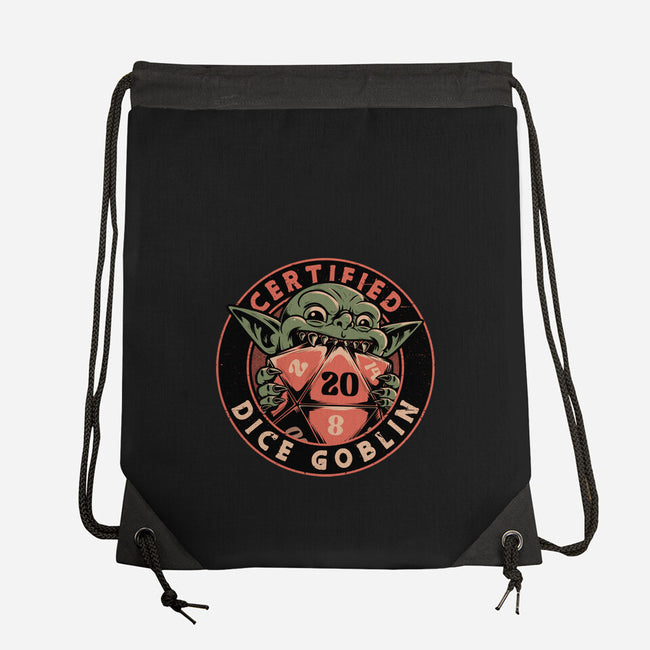 RPG Goblin Dice-None-Drawstring-Bag-Studio Mootant