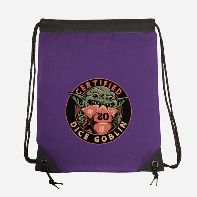 RPG Goblin Dice-None-Drawstring-Bag-Studio Mootant