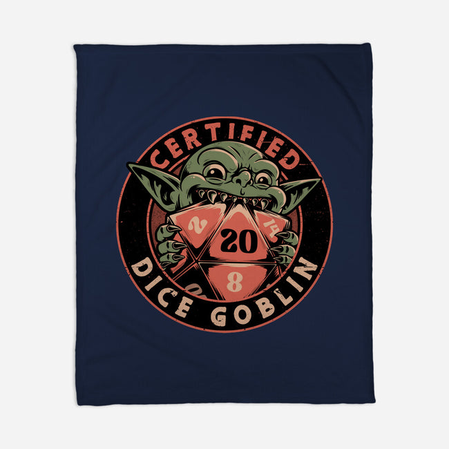 RPG Goblin Dice-None-Fleece-Blanket-Studio Mootant