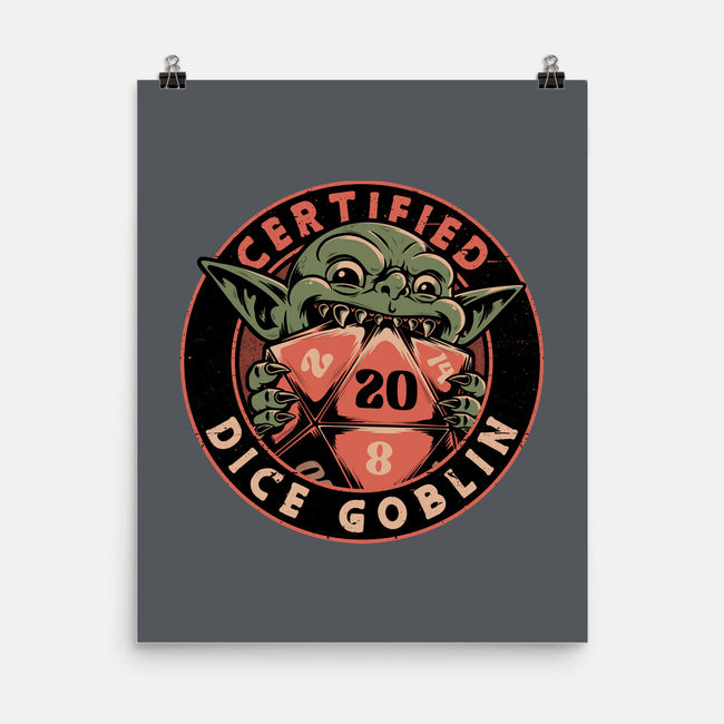 RPG Goblin Dice-None-Matte-Poster-Studio Mootant