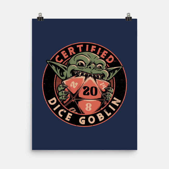 RPG Goblin Dice-None-Matte-Poster-Studio Mootant