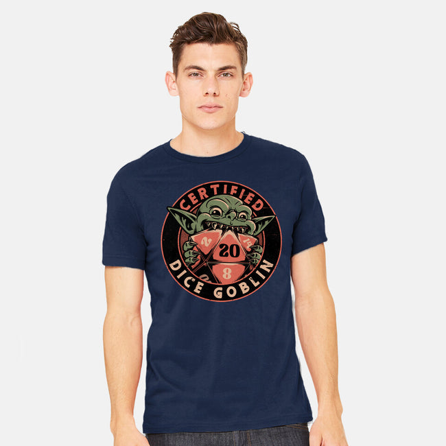 RPG Goblin Dice-Mens-Heavyweight-Tee-Studio Mootant