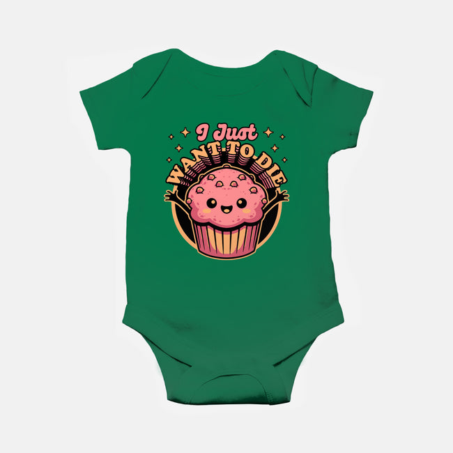 Muffin Dark Humor-Baby-Basic-Onesie-Studio Mootant