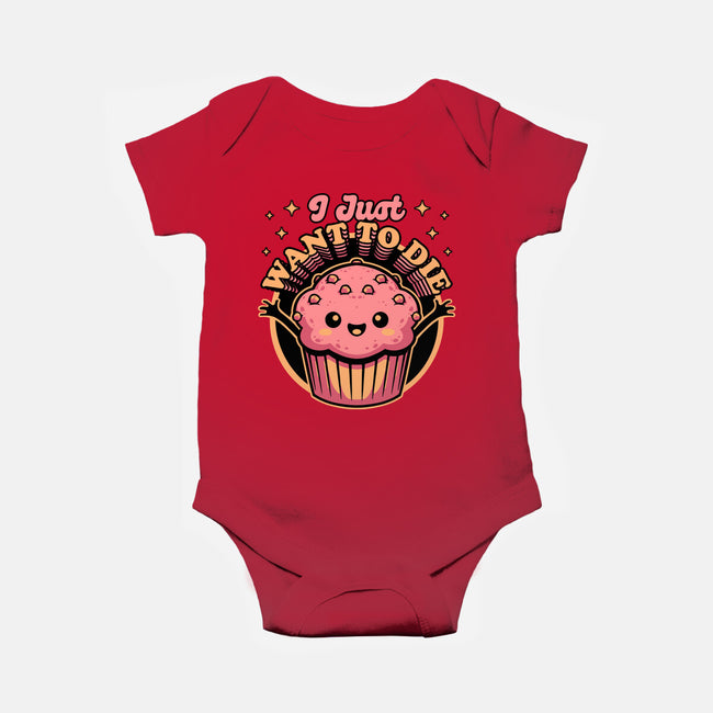 Muffin Dark Humor-Baby-Basic-Onesie-Studio Mootant