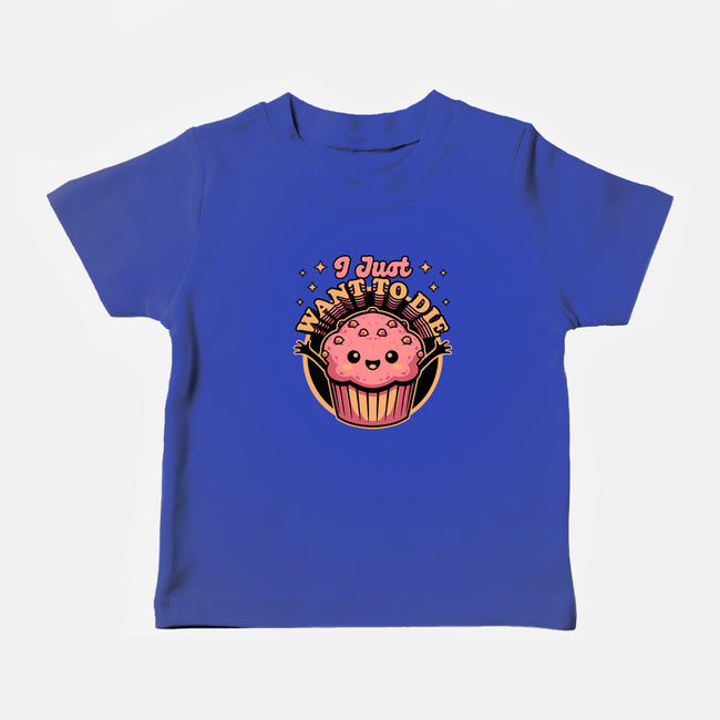 Muffin Dark Humor-Baby-Basic-Tee-Studio Mootant