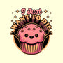 Muffin Dark Humor-None-Polyester-Shower Curtain-Studio Mootant