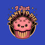 Muffin Dark Humor-Womens-V-Neck-Tee-Studio Mootant
