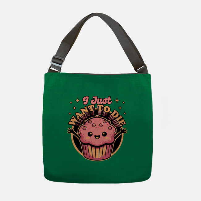 Muffin Dark Humor-None-Adjustable Tote-Bag-Studio Mootant