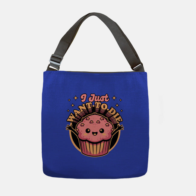 Muffin Dark Humor-None-Adjustable Tote-Bag-Studio Mootant