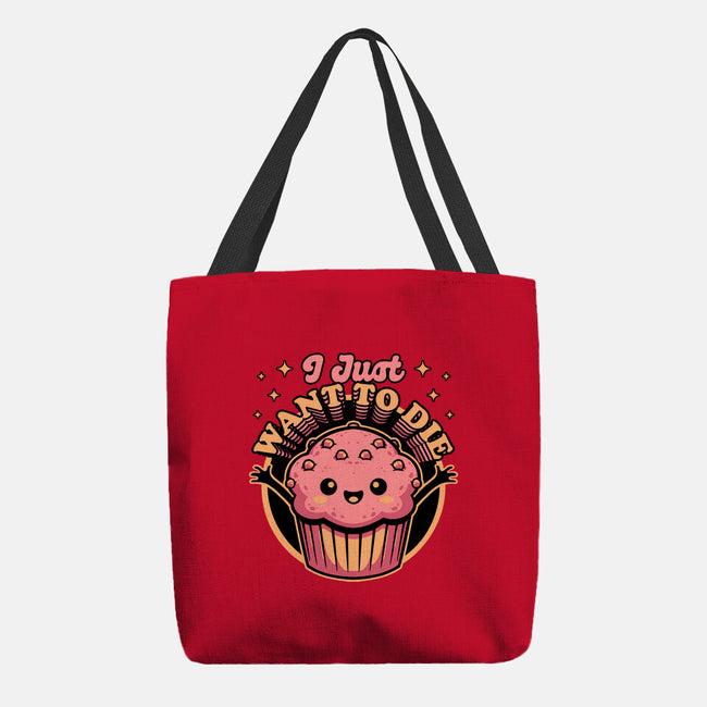 Muffin Dark Humor-None-Basic Tote-Bag-Studio Mootant