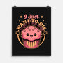 Muffin Dark Humor-None-Matte-Poster-Studio Mootant