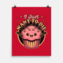 Muffin Dark Humor-None-Matte-Poster-Studio Mootant