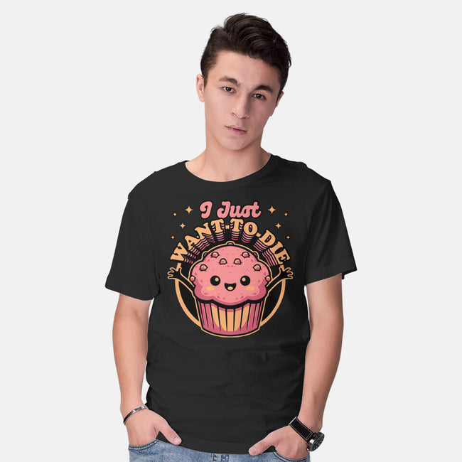 Muffin Dark Humor-Mens-Basic-Tee-Studio Mootant