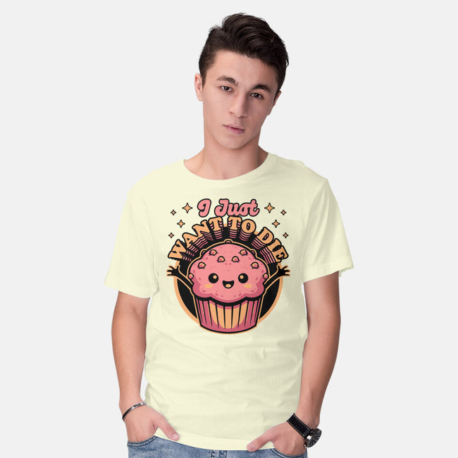 Muffin Dark Humor-Mens-Basic-Tee-Studio Mootant